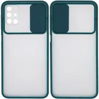 Чохол накладка Gelius Slide Camera Samsung A032 (A03 Core) Зелена