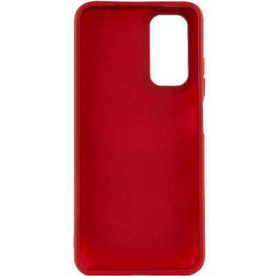 Чехол накладка Bonbon Metal Samsung A525 (A52) Красная