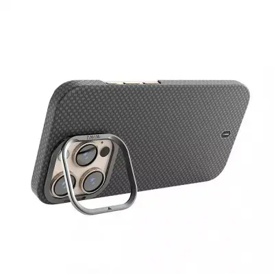 Чохол Накладка WIWU Aramid Armor MagSafe iPhone 16 Pro Чорна