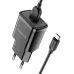 Сетевое зарядное устройство Borofone BA59A microUSB QC3.0 Чёрный