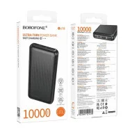 Універсальна мобільна батарея Повербанк Borofone BJ78 10000mAh Чорний