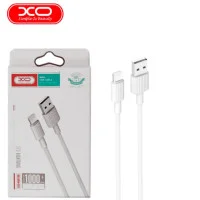 Кабель дата XO NB156 USB Type A - Lightning 1м Білий