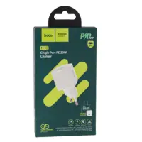 Сетевое зарядное устройство 1USB Type-C Hoco N10 (PD20W) Белый Сетевое зарядное устройство 1USB Type-C Hoco N10 (PD20W) Белый