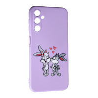 Чехол накладка Art Samsung A245 (A24) Кролики Чехол накладка Art Samsung A245 (A24) Кролики