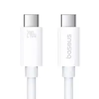 Кабель дата Baseus Superior 2 USB4 240W Type-C to Type-C 1.8м Белый Кабель дата Baseus Superior 2 USB4 240W Type-C to Type-C 1.8м Белый