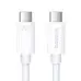 Кабель дата Baseus Superior 2 USB4 240W Type-C to Type-C 1.8м Белый