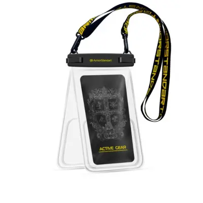 Водонепроницаемый чехол Universal Waterproof ArmorStandart Capsule Double Черный