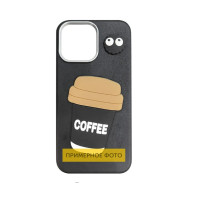 Чехол накладка Leather Toys Xiaomi Redmi Note 14 4G Hello Черная Чехол накладка Leather Toys Xiaomi Redmi Note 14 4G Hello Черная