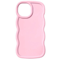 Чохол Накладка Ripple iPhone 13/ iPhone 14 Рожева Чохол Накладка Ripple iPhone 13/ iPhone 14 Рожева