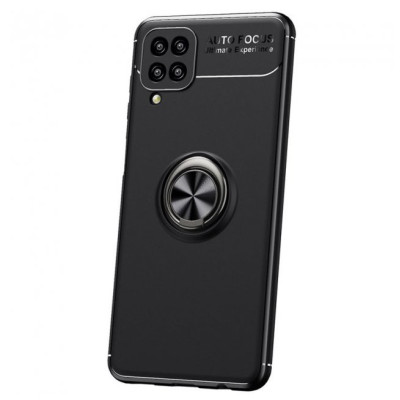 Чехол накладка Color Ring Samsung A225 (A25) Черная