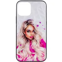 Чехол накладка Prisma Ladies iPhone 13 Pro Max Розовая