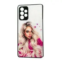 Чехол накладка Prisma Ladies Samsung G780 (S20 FE) Розовая