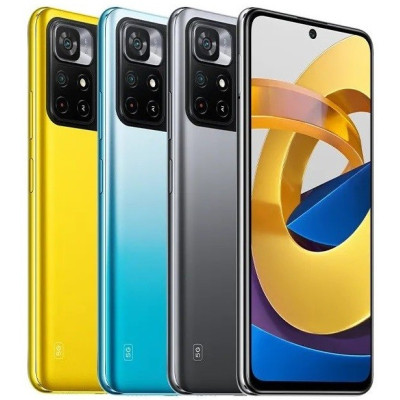 Смартфон Xiaomi Poco M4 Pro 5G 4/64GB Blue, голубой