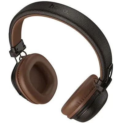 Беспроводные наушники Bluetooth Hoco W64 Earl II Коричневые