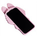 Чехол накладка Labubu iPhone 13 Розовая