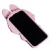 Чехол накладка Labubu iPhone 15 Розовая