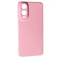 Чехол накладка SMTT Samsung G937 (S25 Edge) Розовая