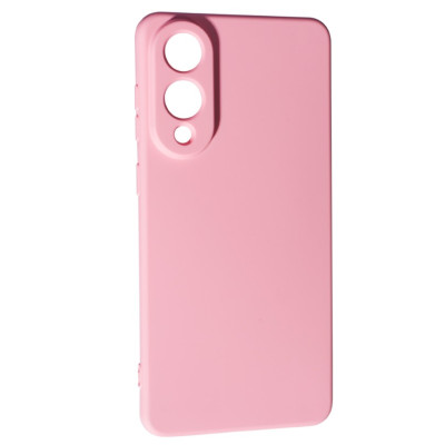 Чехол накладка SMTT Samsung G937 (S25 Edge) Розовая