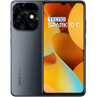 Смартфон TECNO Spark 10c KI5m 4/64 Meta Black, чорний Смартфон TECNO Spark 10c KI5m 4/64 Meta Black, чорний