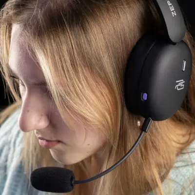 Безпровідні навушники з мікрофоном Proove Gaming Zephyr Чорний Безпровідні навушники з мікрофоном Proove Gaming Zephyr Чорний
