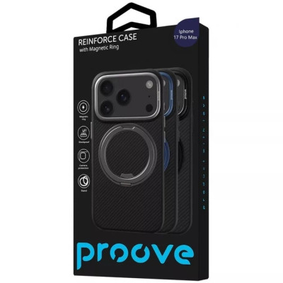 Чохол Накладка Proove Reinforce MagSafe iPhone 17 Pro Max Синя