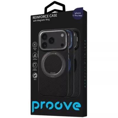 Чехол Накладка Proove Reinforce MagSafe iPhone 17 Pro Max Синяя