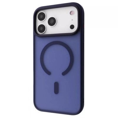 Чехол накладка WAVE Matte Insane MagSafe iPhone 17 Pro Max Midnight Blue (Темно-синяя)