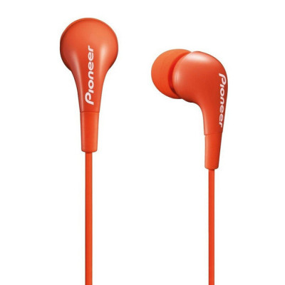 Провідні вакуумні навушники Pioneer SE-CL502-K Orange, помаранчеві
