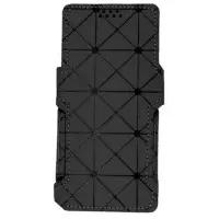 Чохол-книжка Універсальна 5.6" SC Ромб чорна