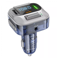 FM Трансмітер Hoco E75 PD 30W Dark blue, Темно-синій FM Трансмітер Hoco E75 PD 30W Dark blue, Темно-синій