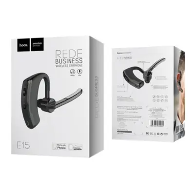 Bluetooth гарнитура Hoco E15 Rede business черный Bluetooth гарнитура Hoco E15 Rede business черный