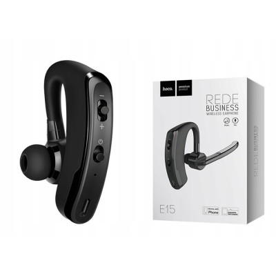 Bluetooth гарнитура Hoco E15 Rede business черный