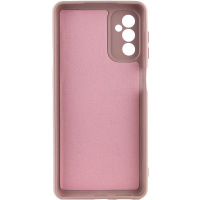 Чехол накладка Getman Liquid Silk Samsung A165 (A16) Розовый Песок