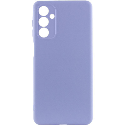 Чехол накладка Getman Liquid Silk Samsung A165 (A16) Сиреневая/ Dasheen