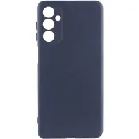 Чехол Накладка Getman Liquid Silk Samsung A165 (A16) Синяя/ Midnight Blue