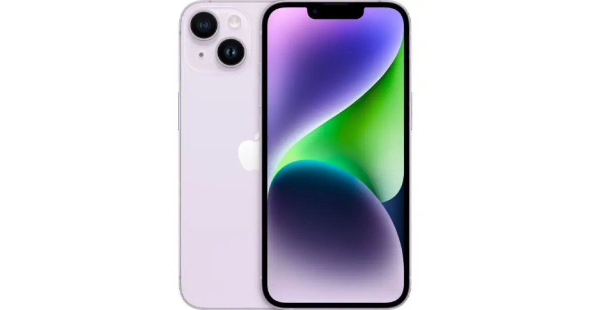 Смартфон Apple iPhone 14 128Gb Purple, Фіолетовий (Б/В) (Ідеальний