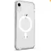 Чехол накладка Clear MagSafe iPhone XR Прозрачная