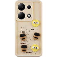 Чехол накладка Pretty Things Xiaomi Redmi 12C Песок / Always Happy Чехол накладка Pretty Things Xiaomi Redmi 12C Песок / Always Happy