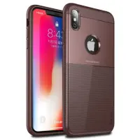 Чехол накладка iPaky Dunjia iPhone X Коричневая