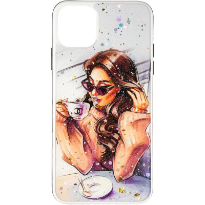 Чехол накладка Girls New Samsung A025/A02S №2 Шанель