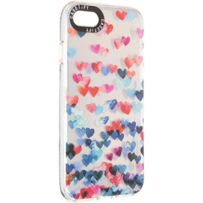 Чохол накладка Holographic Print iPhone 7/8/SE Серце