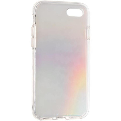 Чохол накладка Holographic Print iPhone 7/8/SE Серце