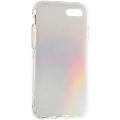 Чехол накладка Holographic Print iPhone 7/8/SE Сердце