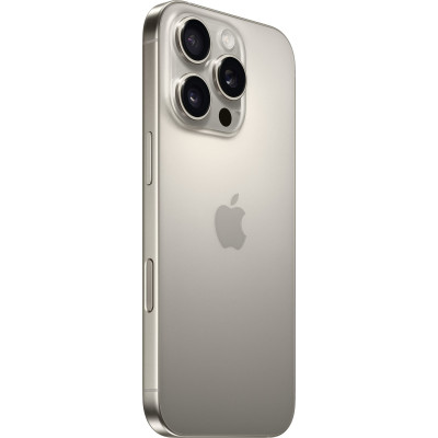 Смартфон Apple iPhone 16 Pro 256Gb Natural Titanium, Срібло (Б/В) (Ідеальний стан)