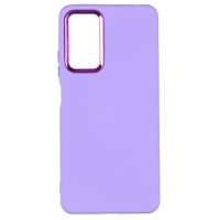 Чехол накладка Silicone Cover Metal Frame Xiaomi Redmi Note 10 Pro Фиолетовая/ Elderberry Чехол накладка Silicone Cover Metal Frame Xiaomi Redmi Note 10 Pro Фиолетовая/ Elderberry