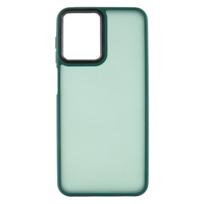 Чехол накладка Lyon Frosted Motorola Moto E40 Зеленая