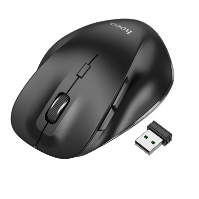 Бездротова миша BT Hoco GM24 Black, Чорна