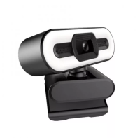 Web-камера Fulll HD 1080 с LED подсветкой Black, Чёрный