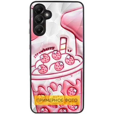 Чехол Накладка Prisma Fluffie Xiaomi Redmi 13 4G/ Poco M6 4G Клубника
