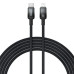 Кабель дата Baseus Discolor Type-C to Lightning 1м 20W Черный